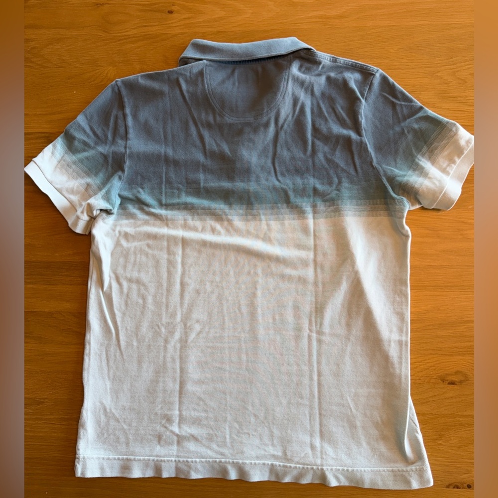 Lacoste Men’s Grey-to-White Gradient Polo - Picture 7 of 7